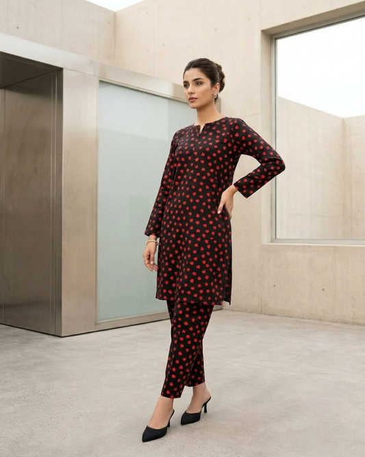 Summer Dynasty Cotton 2Pc - Floral Design