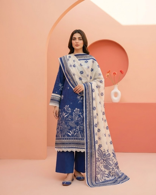 S.Y Volume#02 – Royal Blue & Off-White (Printed)