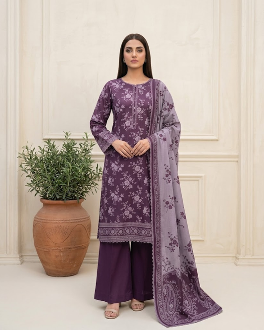 S.N Volume# 02 Air Jet – Plum Purple (Printed)